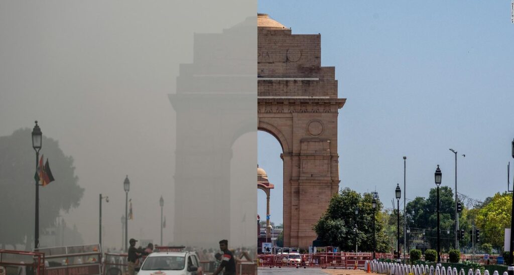 Delhi pollution during winter season